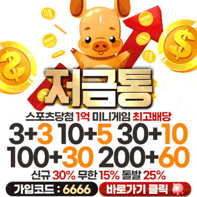 검증사이트 저금통